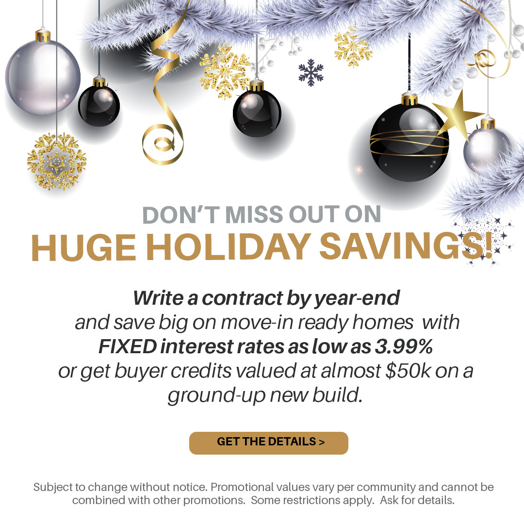 HOLIDAY SAVINGS